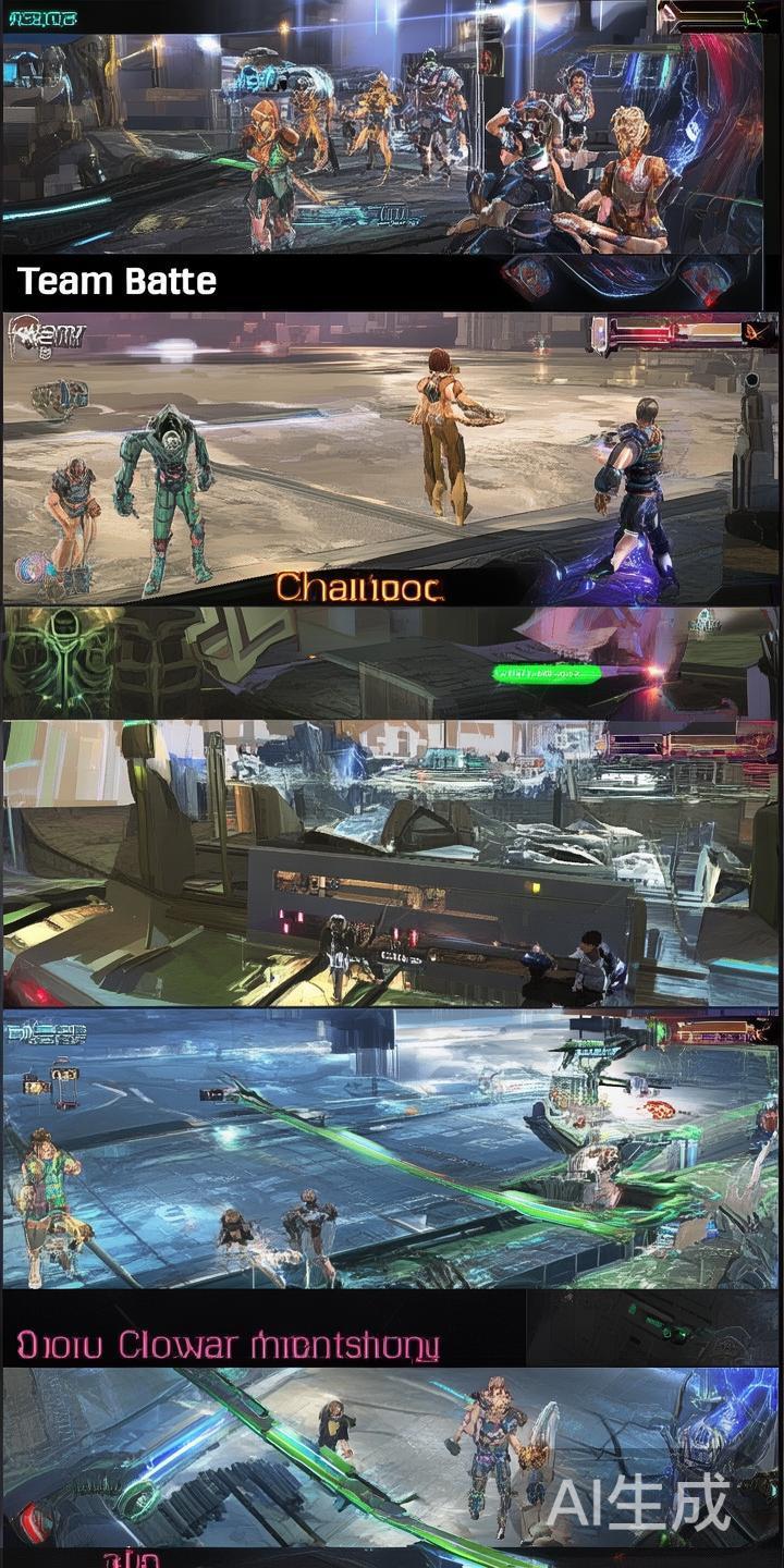 游戏设有多种竞技模式，包括团队对抗、个人竞技和合作